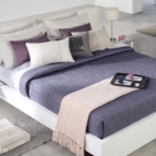 Двулицевa кувертюра Antilo - MINI Malva