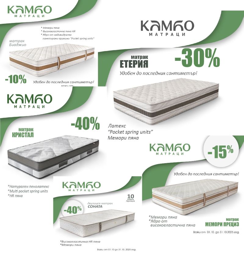 PRO matraci Kombo10-25