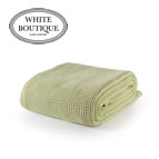 Одеяло White Boutique MARBELLA COTTON - C227 light green
