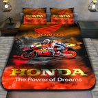 3D спално бельо с Мотори - Honda