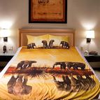 3D спално бельо с Животни - Elephants