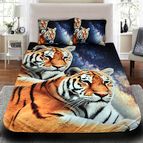 3D спално бельо с Животни - Tigers