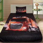 3D спално бельо с Камиони 4184