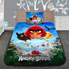 Детско 3D спално бельо ANGRY BIRDS