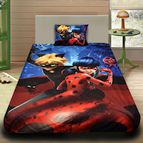 Детско 3D спално бельо - Ladybug And Cat Noir