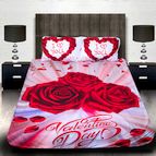 3D спално бельо Романтични - Valentines day