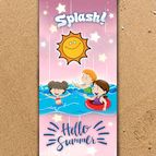 3D Плажни кърпи Kids Splashi