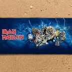 3D Плажни кърпи Music - Iron Maiden Group