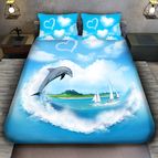3D спално бельо с животни - Делфинче
