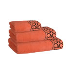 Хавлиени кърпи Терра 650 гр - оранжево
