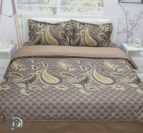 Луксозен спален комплект памучен сатен макси Красимира
