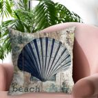 3D декоративна възглавничка Морска мида