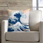 3D декоративна възглавничка Морски вълни