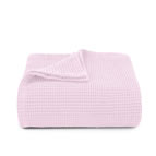 Памучна покривка за легло Сиеста лилаво или декоративно одеяло