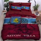 3D спално бельо Футбол - Aston Villa