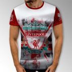 3D Мъжка тениска FC Liverpool Football Club