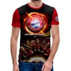 3D Мъжка Фенска тениска Bayern Munchen