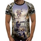 3D Мъжка тениска с ловни мотиви ЛОВЕН СЕЗОН