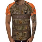 3D Мъжка тениска с ловни мотиви Boar Hunter