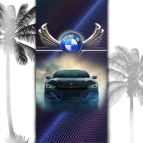 3D Плажни кърпи Автомобили 4938