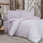 Луксозно спално бельо памучен сатен райе Ливия