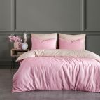 Спално бельо Розово Крем