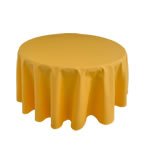 Покривка за маса от водоустойчив плат, Жълта