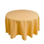 Жълта покривка за маса от полиестер - 04