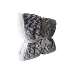 Меко и плътно поларено одеяло Valera, АНТРАЦИТ