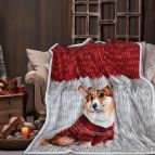 Топло ОДЕЯЛО Дабъл фейс 150х200, КУЧЕ