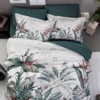 Спално бельо 3D Palm Garden oil green