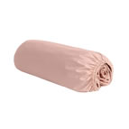 Чаршаф с ластик памук и бамбук, праскова