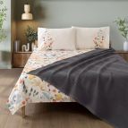 Спално бельо памук в комплект с ковертюра, FAYETTE GREY