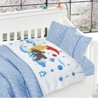 Бебешко спално бельо-Бамбук - Sleeper Blue