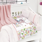 Бебешко спално бельо бамбук с памучно одеяло - Уел