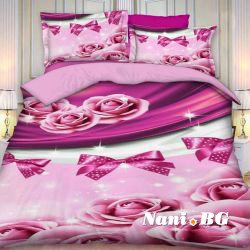 3D спално бельо Spring Limited Розови пъпки