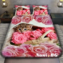 3D спално бельо Spring Limited Романтична роза