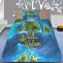 3D спално бельо Игри, Sea Of Legends