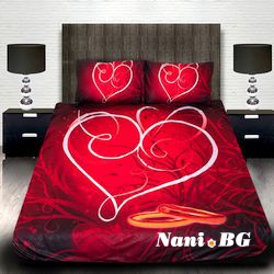 3D спално бельо Романтични - SPOSAMI