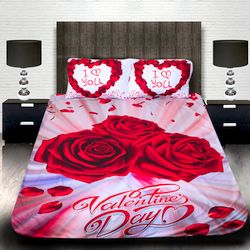 3D спално бельо Романтични - Valentines day