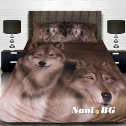 3D спално бельо с Животни - Wolfs
