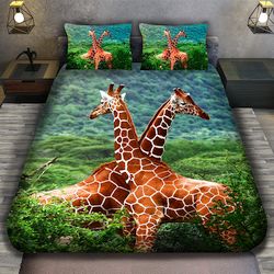 3D спално бельо с животни, Жирафи