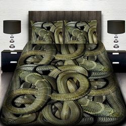 3D спално бельо с животни - Змии