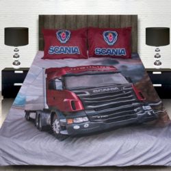 3D спално бельо с Камиони, 3833