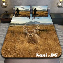 3D спално бельо с ловджийски мотиви - Deer