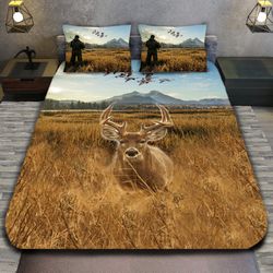 3D спално бельо с ловджийски мотиви - Deer