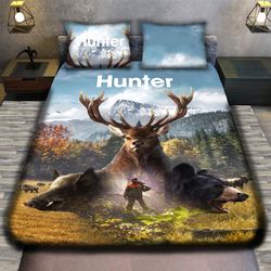 3D спално бельо с ловджийски мотиви, HUNTER