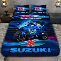 3D спално бельо с Мотори - Suzuki