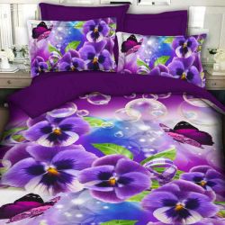 3D спално бельо, флорални, Spring Limited 11302