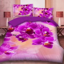 3D спално бельо, флорални, Spring Limited Орхидея